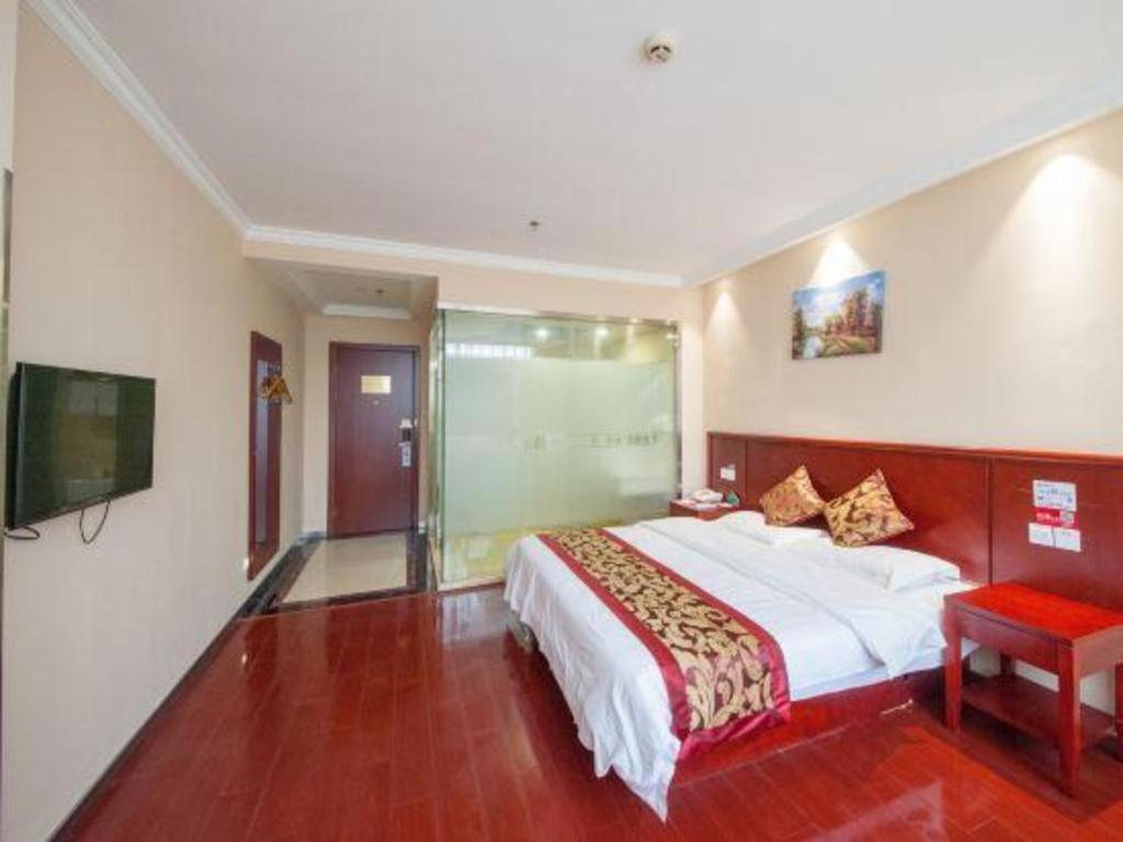 Greentree Inn Jiangsu Nantong Qidong Bus Station Express Hotel Hexingzhen Exterior photo