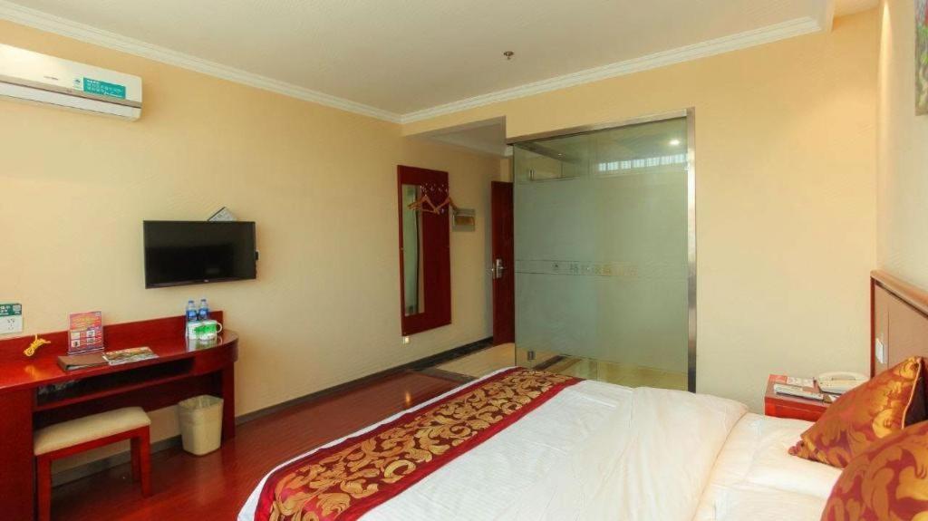 Greentree Inn Jiangsu Nantong Qidong Bus Station Express Hotel Hexingzhen Exterior photo