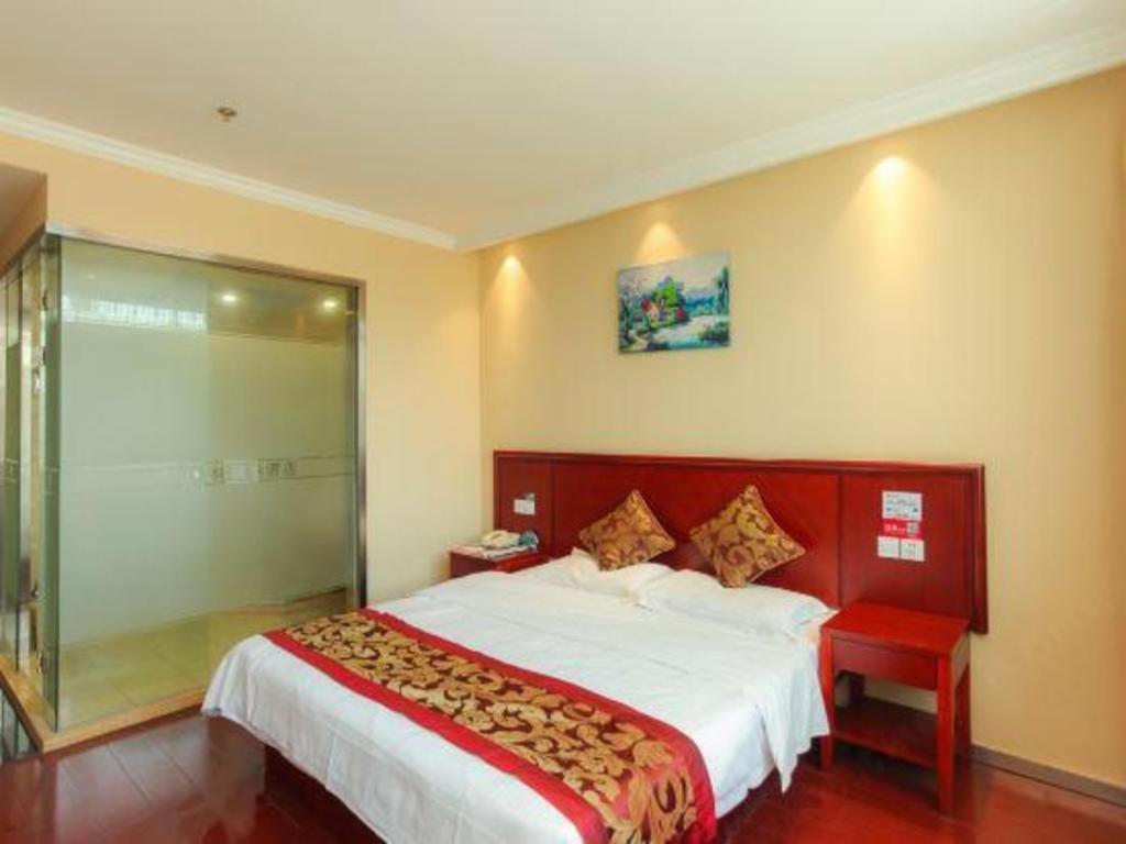 Greentree Inn Jiangsu Nantong Qidong Bus Station Express Hotel Hexingzhen Exterior photo