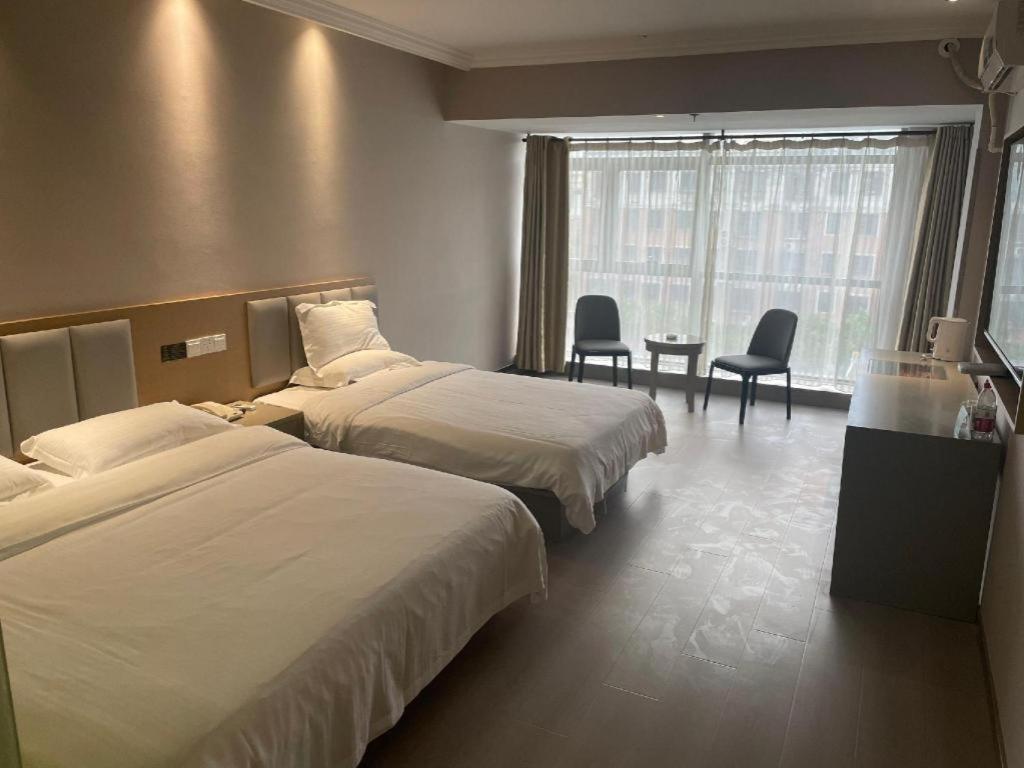 Greentree Inn Jiangsu Nantong Qidong Bus Station Express Hotel Hexingzhen Exterior photo