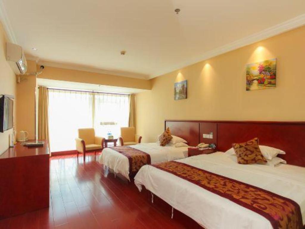 Greentree Inn Jiangsu Nantong Qidong Bus Station Express Hotel Hexingzhen Exterior photo