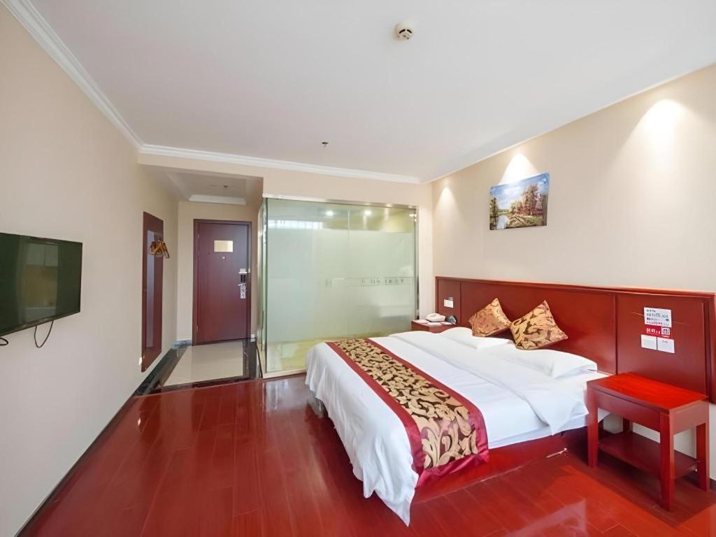 Greentree Inn Jiangsu Nantong Qidong Bus Station Express Hotel Hexingzhen Exterior photo
