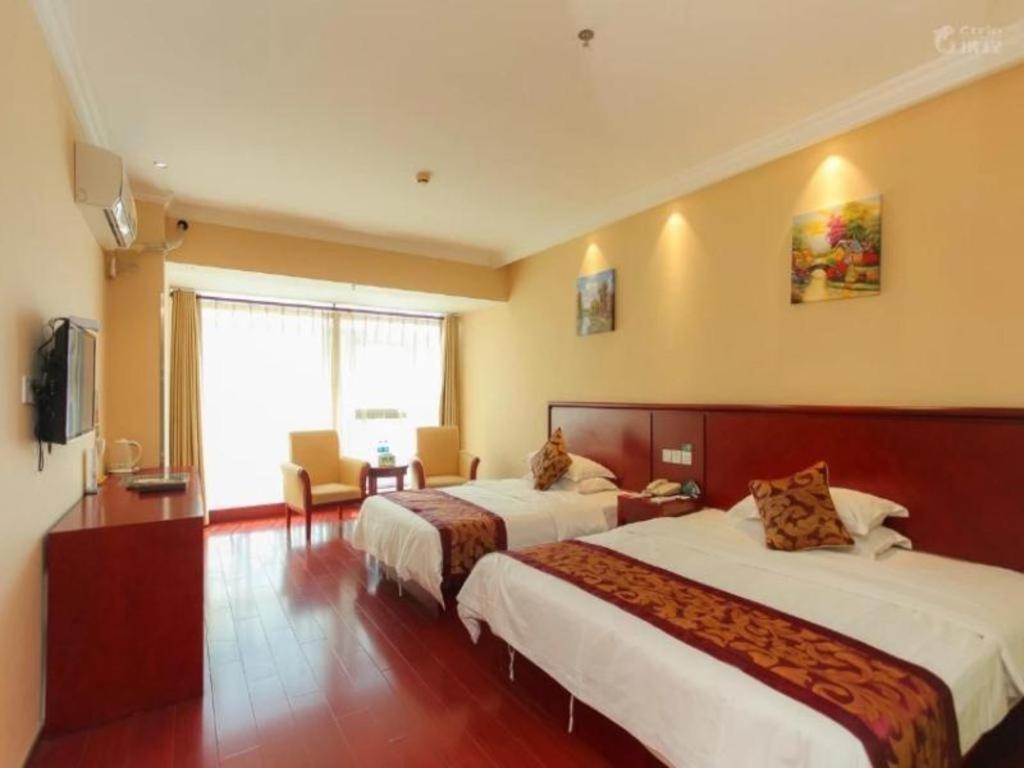 Greentree Inn Jiangsu Nantong Qidong Bus Station Express Hotel Hexingzhen Exterior photo