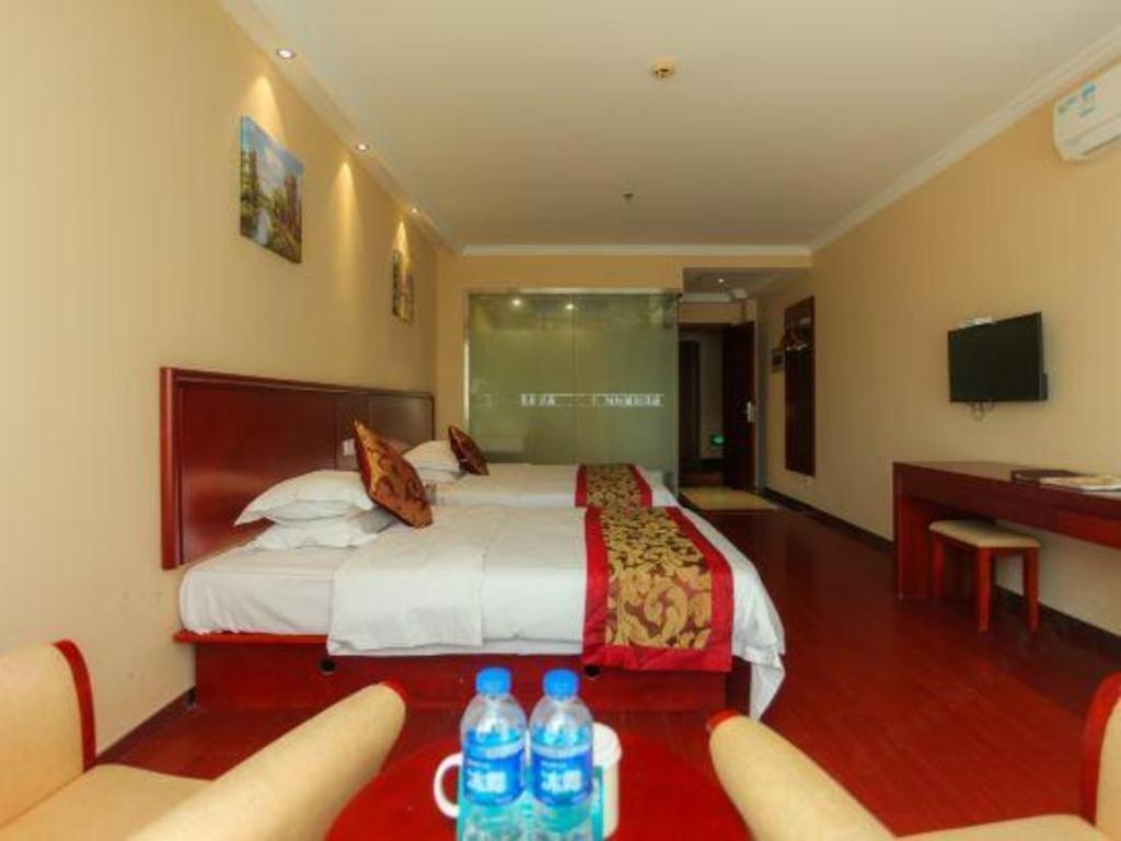 Greentree Inn Jiangsu Nantong Qidong Bus Station Express Hotel Hexingzhen Exterior photo