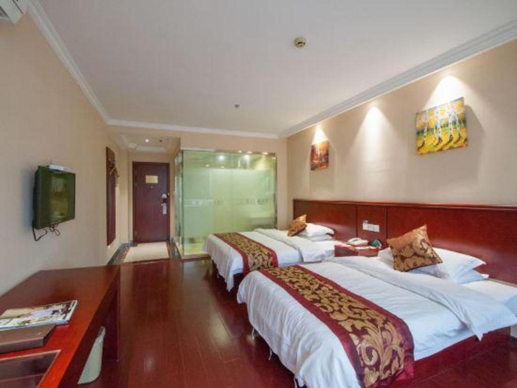 Greentree Inn Jiangsu Nantong Qidong Bus Station Express Hotel Hexingzhen Exterior photo