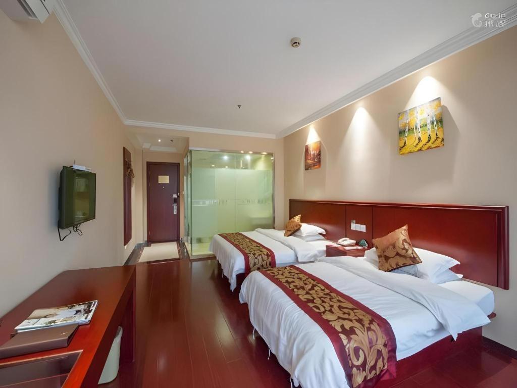 Greentree Inn Jiangsu Nantong Qidong Bus Station Express Hotel Hexingzhen Exterior photo