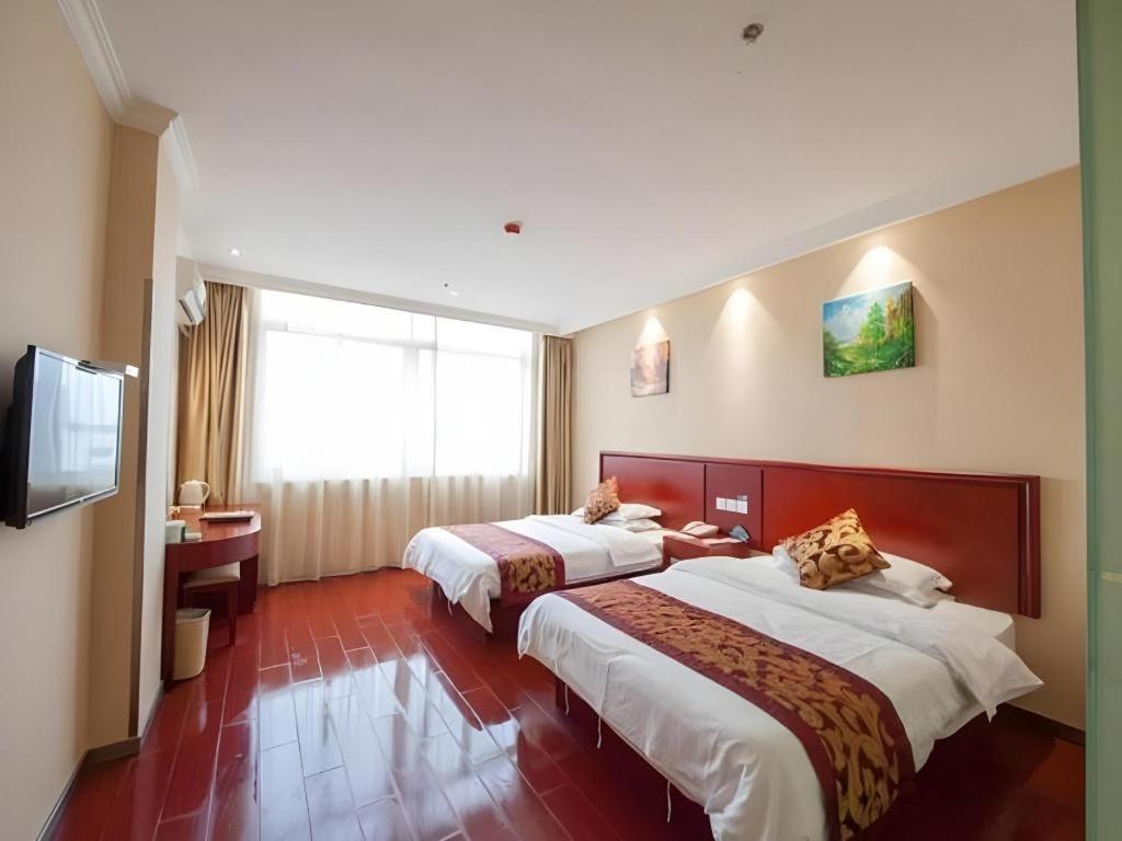 Greentree Inn Jiangsu Nantong Qidong Bus Station Express Hotel Hexingzhen Exterior photo